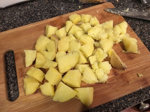 Potato Arugula Curry Recipe