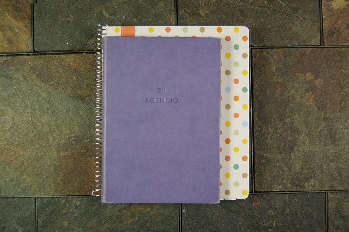 Bullet journaling in my custom Agendio dot grid notebook
